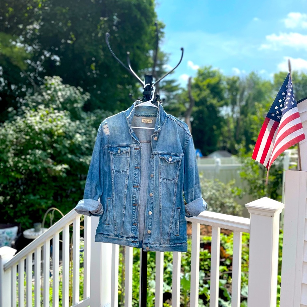 Madewell Light Blue Denim Jean Jacket